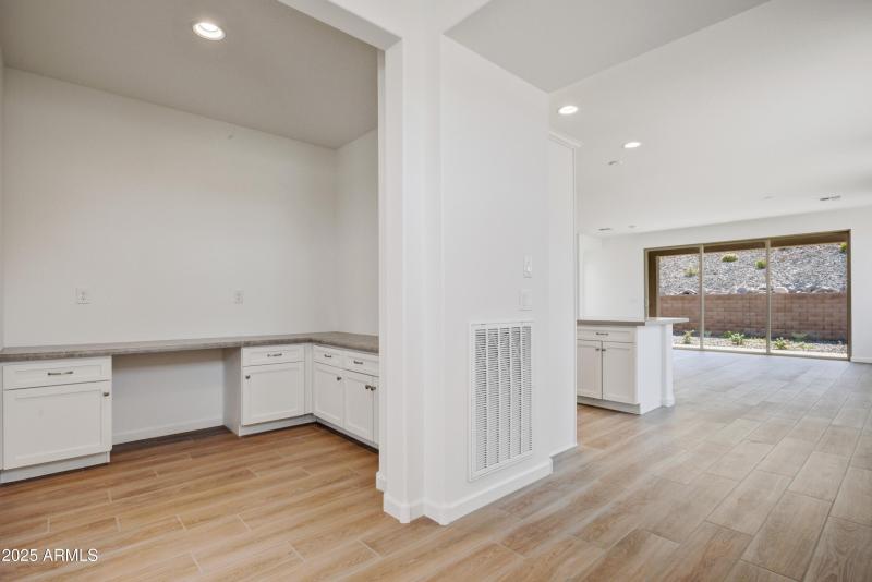 007_Office Nook to Kitchen