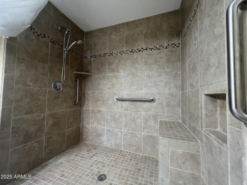 Tile Roll In Shower