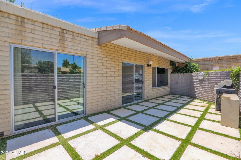 views from bedroom and living/kitchen!