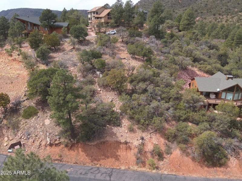 132 Knob Hill - aerial view from East