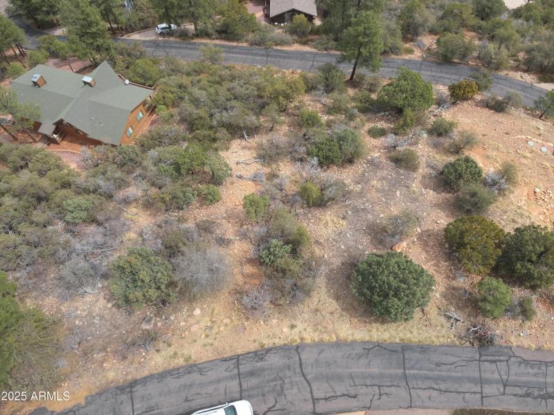132 Knob Hill - aerial view from SW