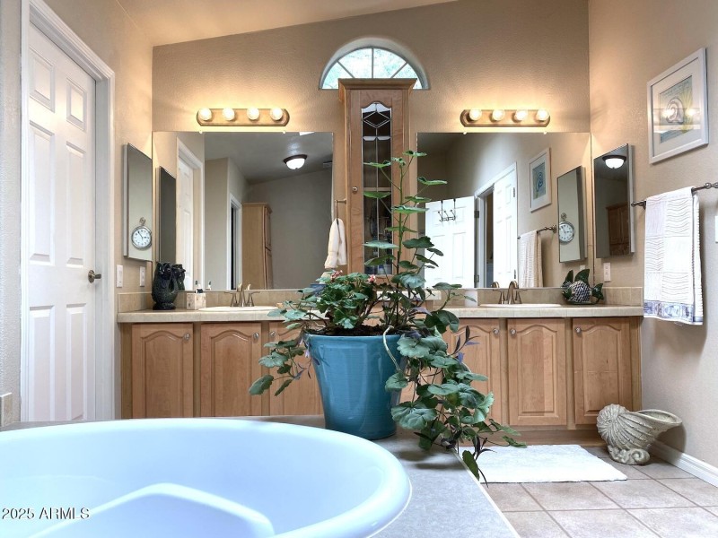 Double vanites and storage