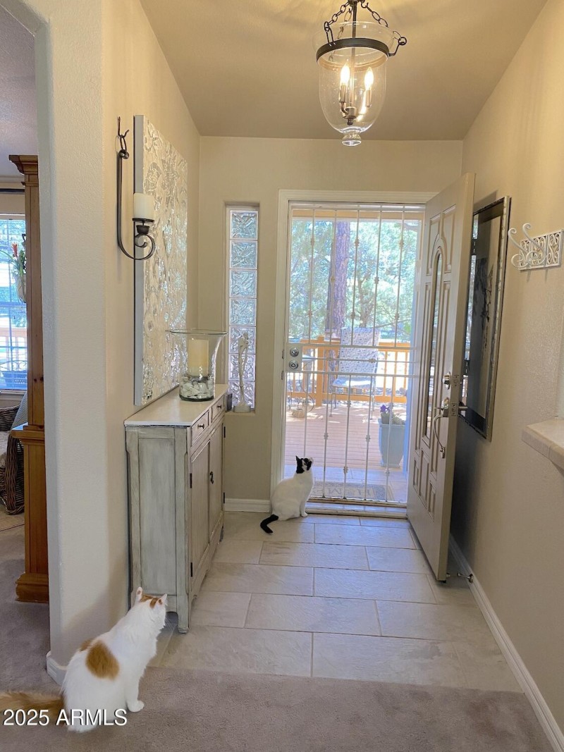 Italian Tile continues inside