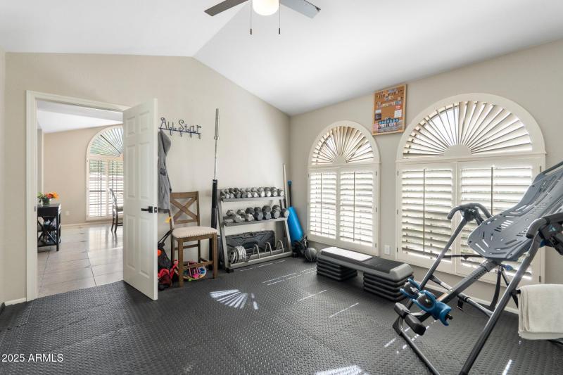 Flex room downstairs