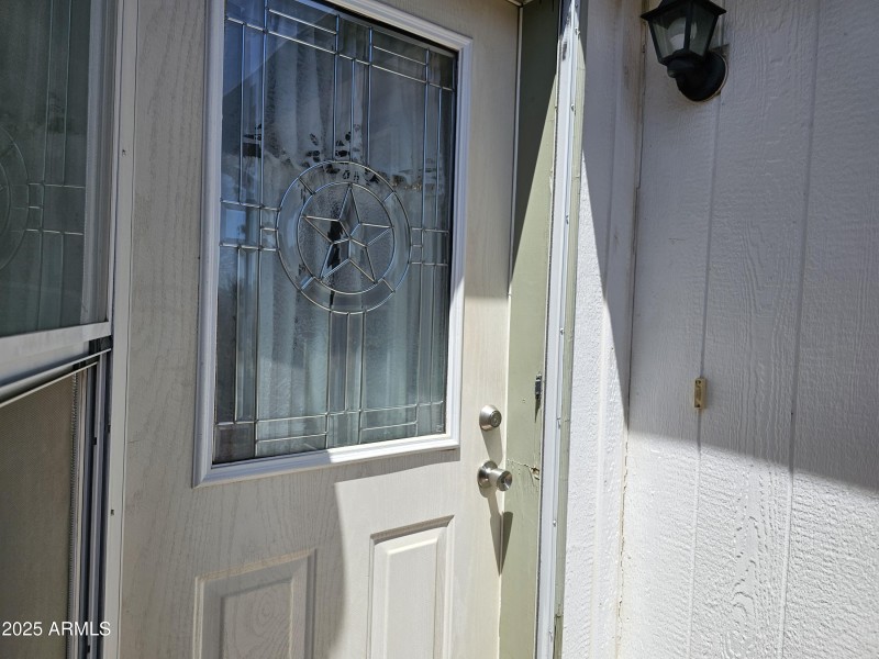Leaded Beveled Glass Front Door