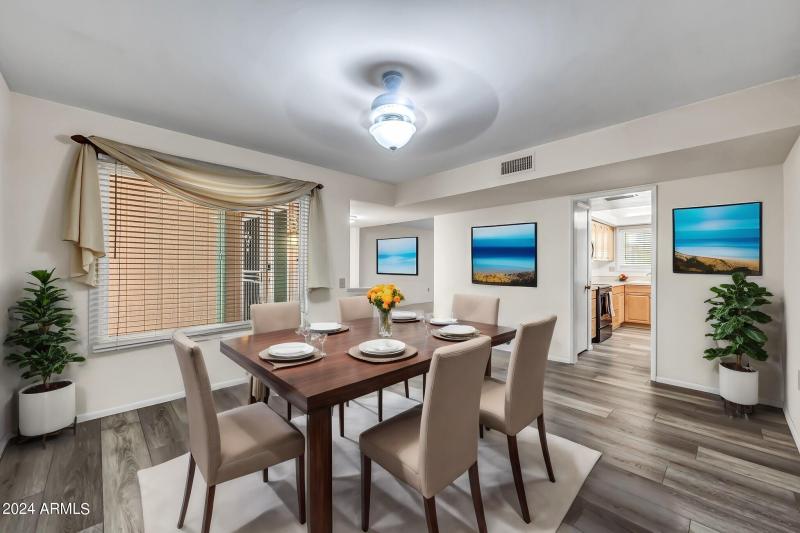 Dining or Flex Rm - staged