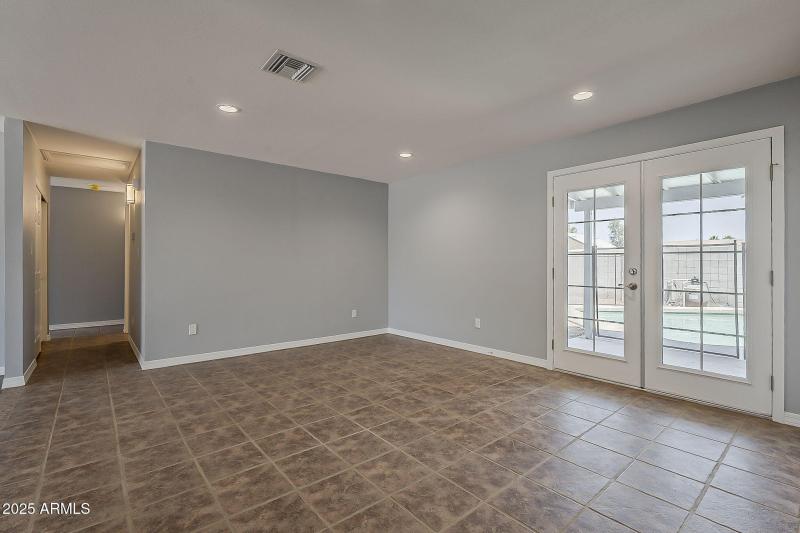 French Doors to Patio