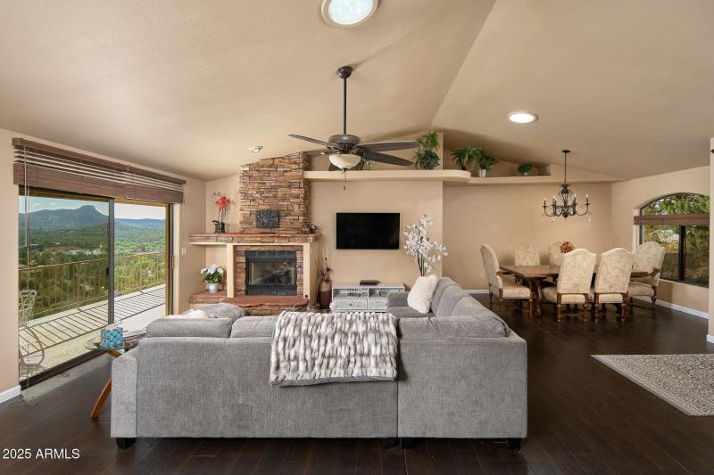 Nice view of Living Rm and Formal Dining