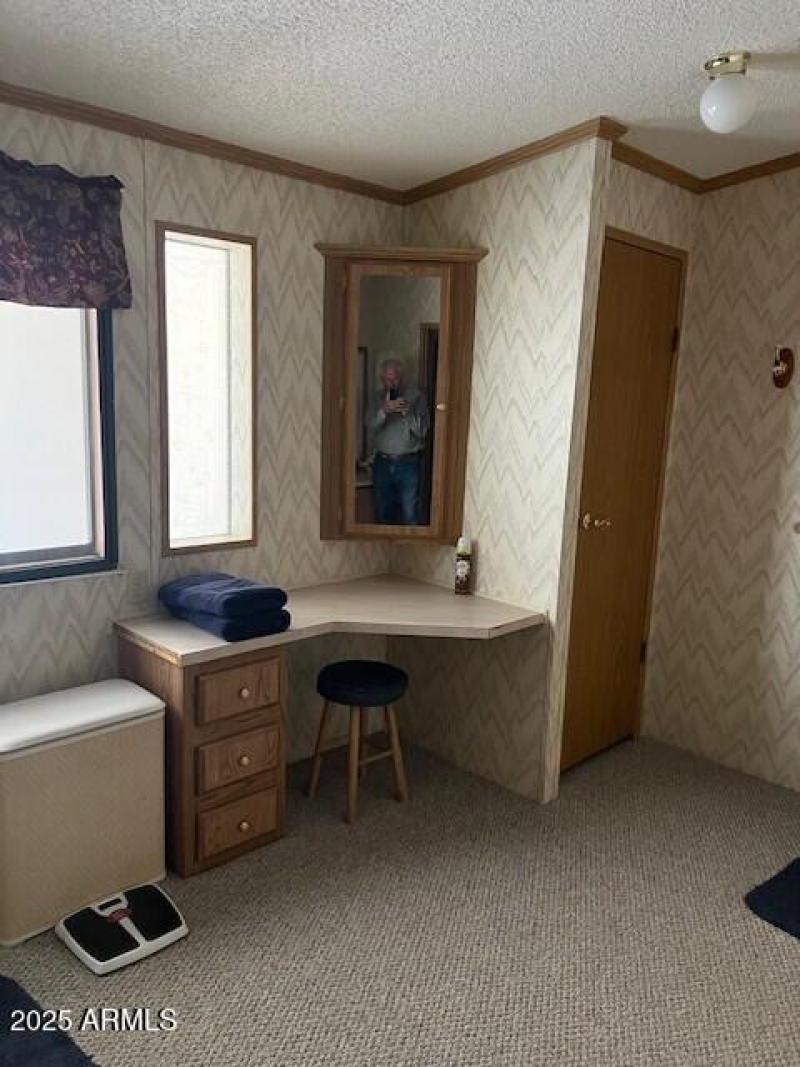 Guest Bath vanity and linen closet