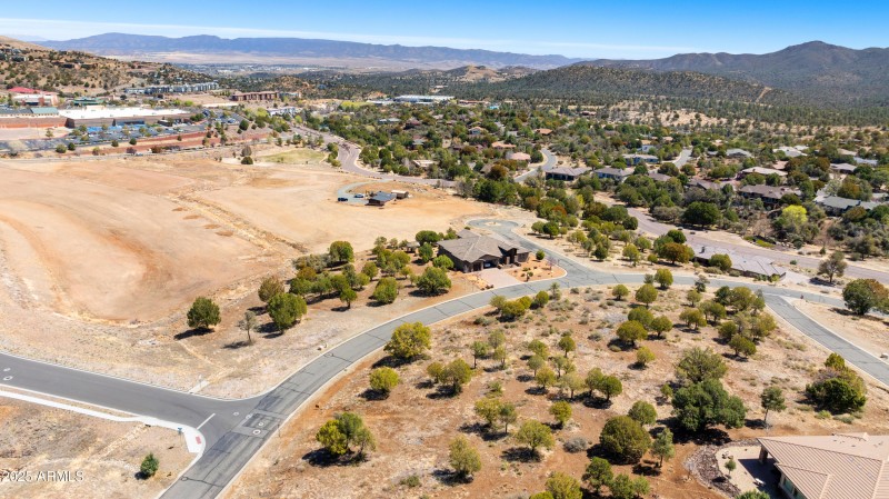 View of Property Slated for Furture Town