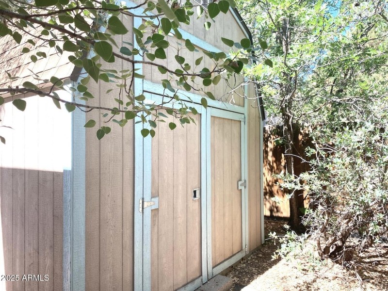 2 story storage shed