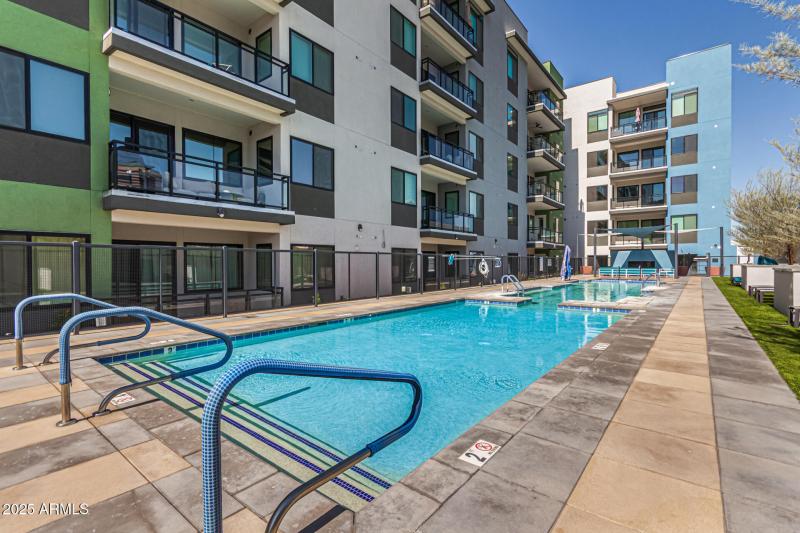 3rd Floor Pool, Steps from Private Patio