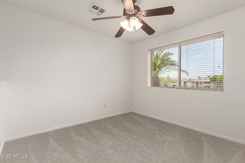 Freshly Carpeted Bedroom