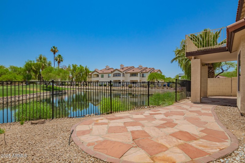 Golf Course Patio Oasis