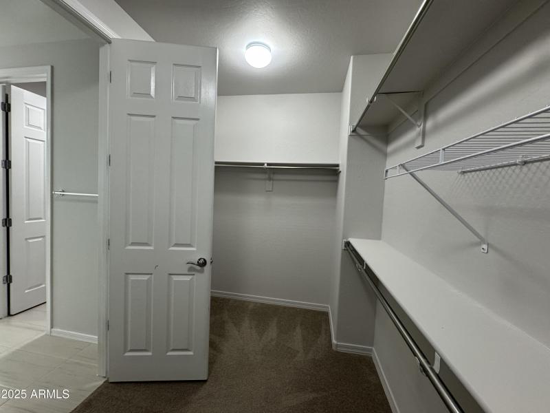 Primary Walk In Closet