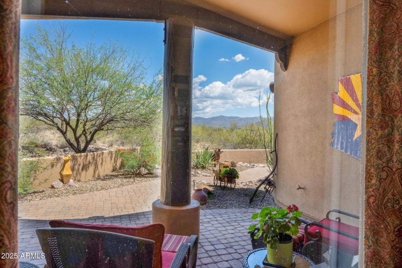 North Patio, Morning Coffee