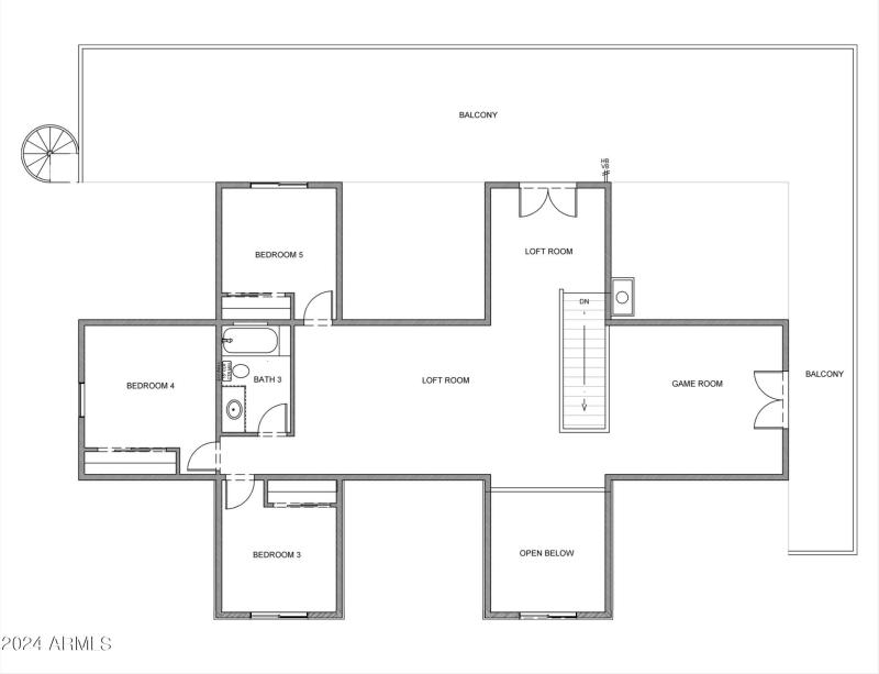 Floor Plan - Second Floor