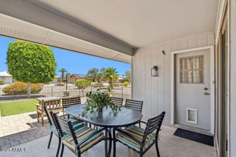 Wildwood Patio Facing out