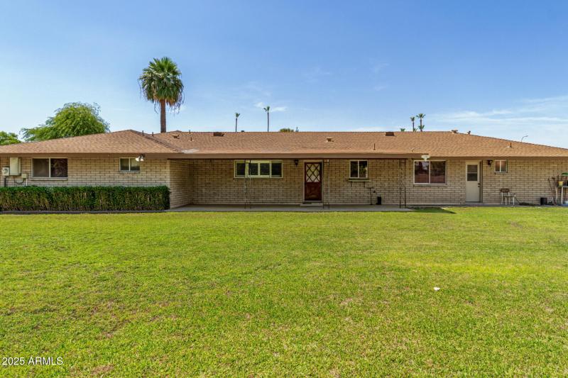 Large Covered Patio Out Back