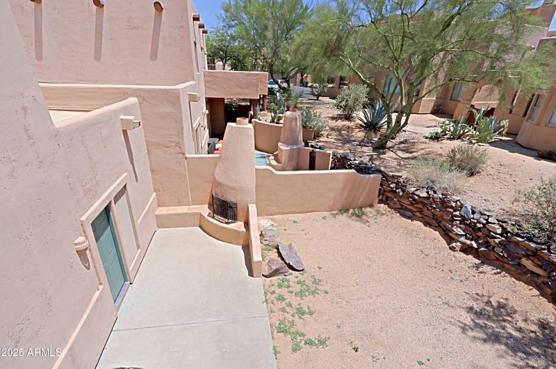 Balcony View of Backyard 1