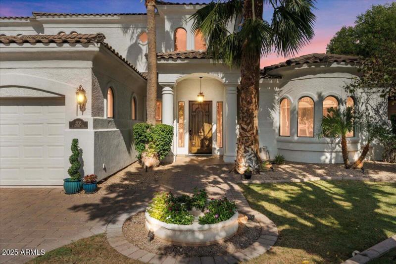 02-Front of home twilight