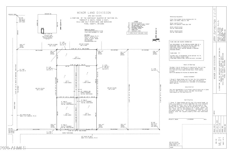 Minor Land Division of 501-10-075