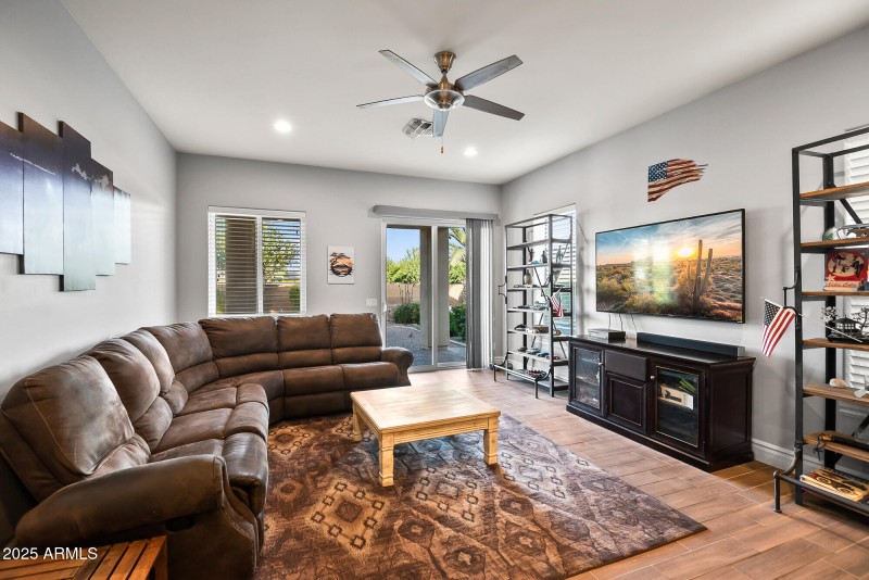 Guess House Living room