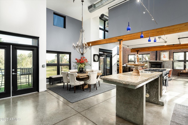 Looking East from Family Room