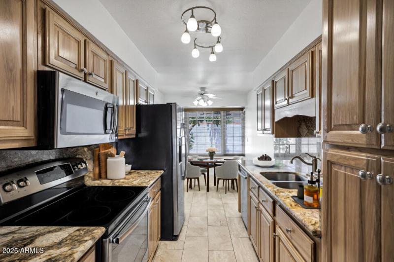 Staged Kitchen & Breakfast Nook