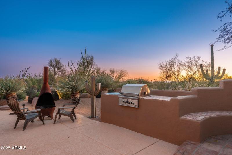 Built-In-BBQ at Twilight