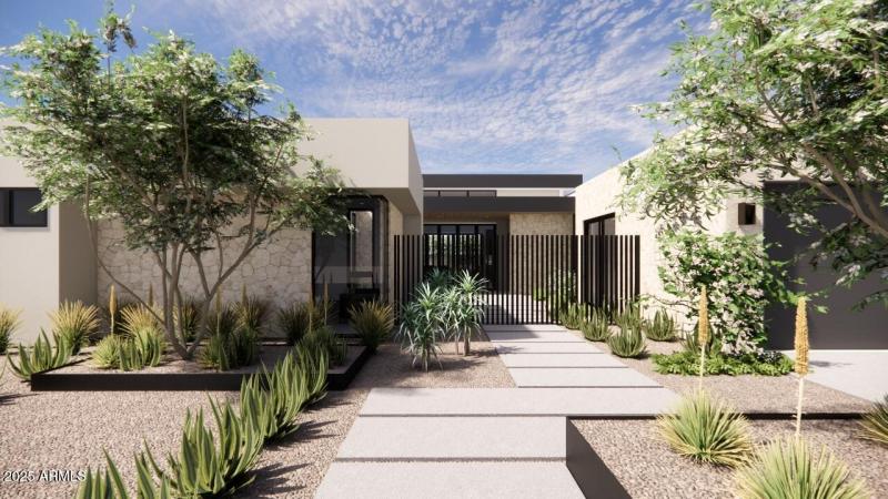 Clydesdale Front Courtyard Rendering