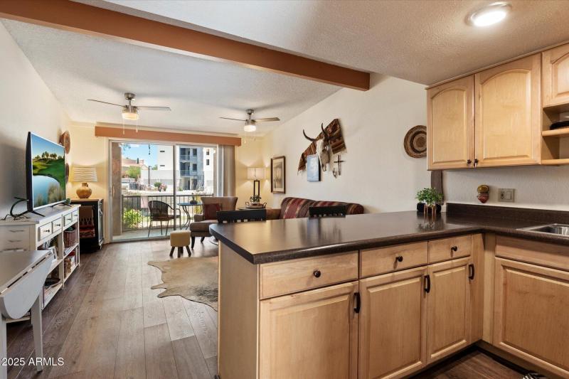 Kitchen to Living Room