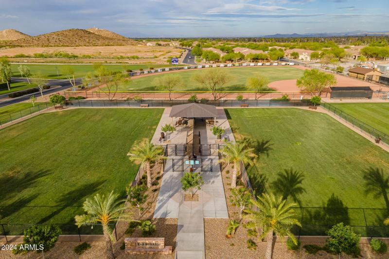 Robson Ranch dog park view