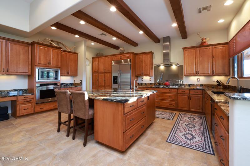 Custom cabinets with plenty of storage