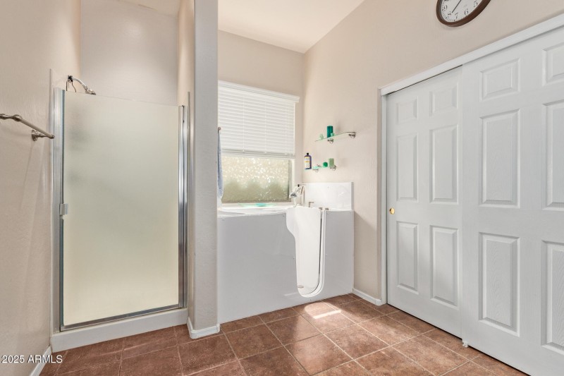 Spacious Primary Bathroom