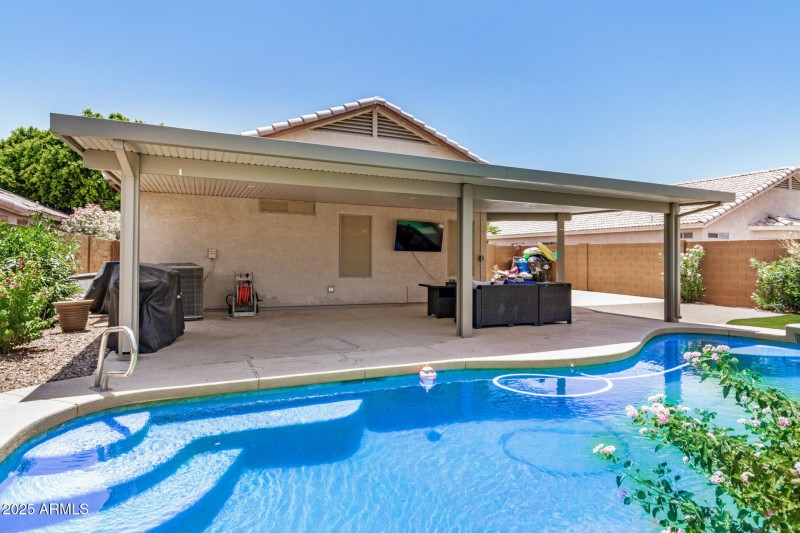 Pool and Covered Patio