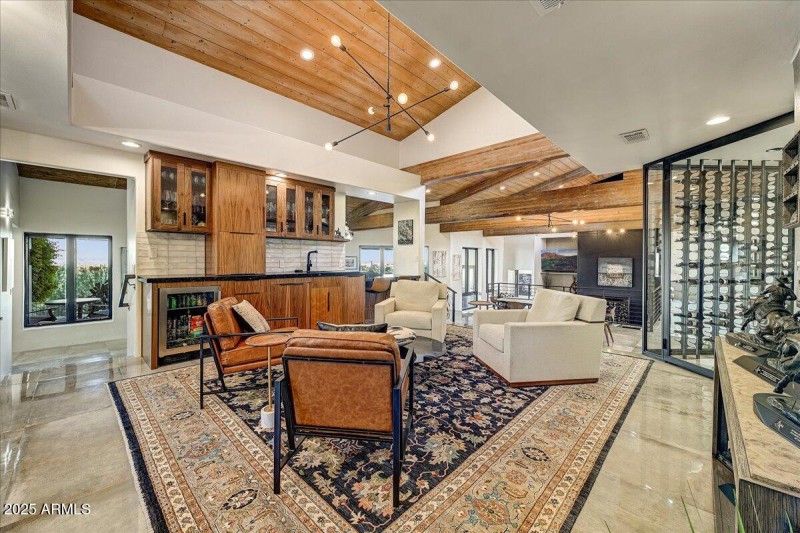 Open Concept w/ Custom Wet Bar