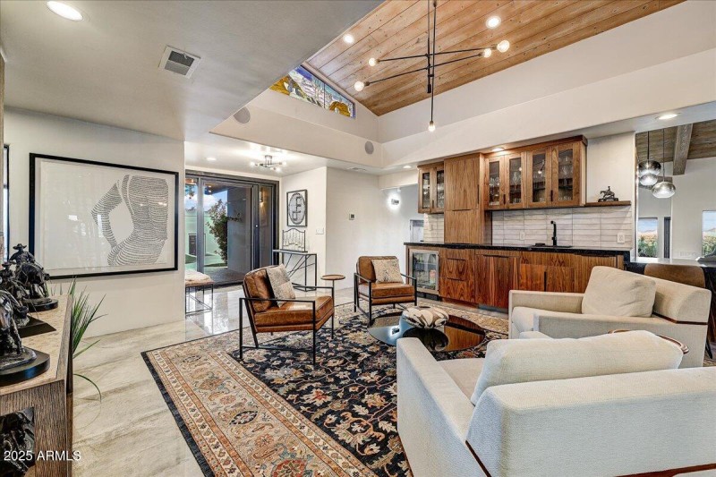 Gathering Space by Wine Room