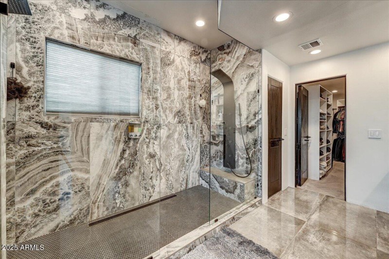 Two-Person Walk-In Shower