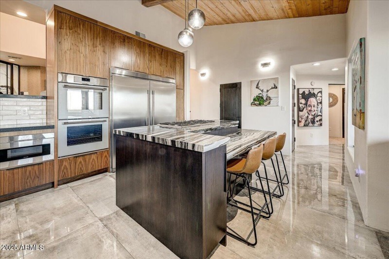 Fantasy Marble Kitchen Island Bar