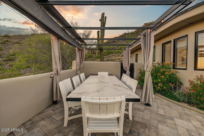 Alfresco Dining Area