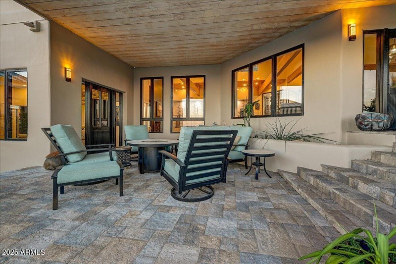 Relaxing Covered Sitting Area