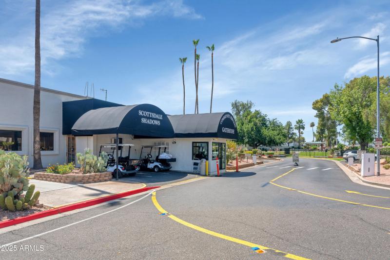 On site guard & gated