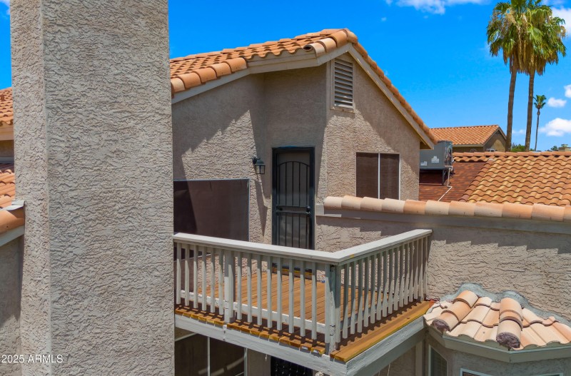 Primary Balcony w/ New Wood Decking
