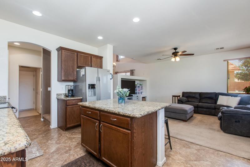 Kitchen & Living room