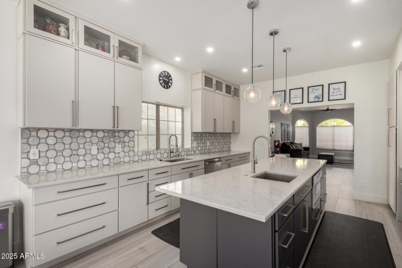 Kitchen View to Sink