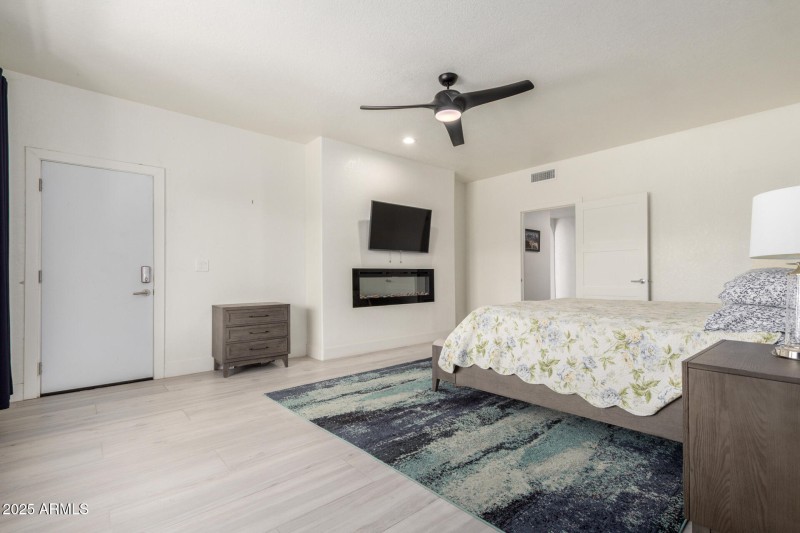 Master Bedroom View from Bathroom