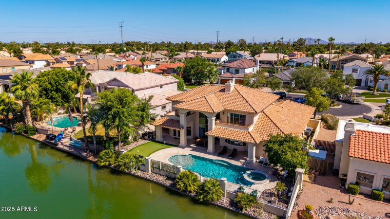 Backyard Arial Views