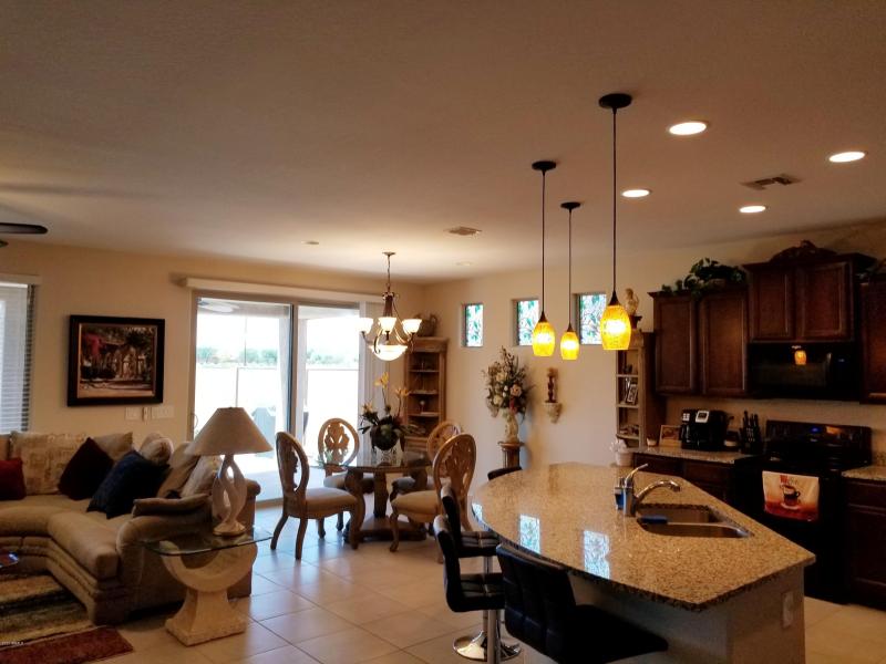 Matthew living, breakfast bar, and dinin