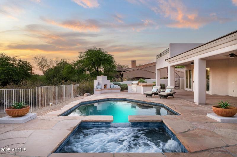 Twilight Pool and Spa